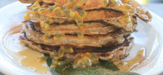 Green Cuadrado Pancakes