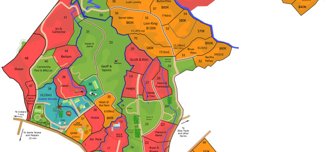 Map of the Farm Map of the Farm