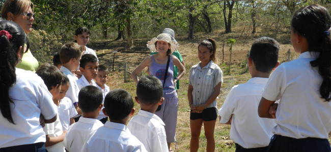 New project with children of local community New project with children of local community