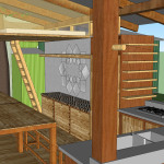 Kitchen in Eco Home