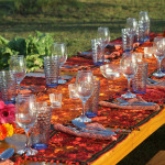 Beautiful Table Setting with Guatemalan Placemats